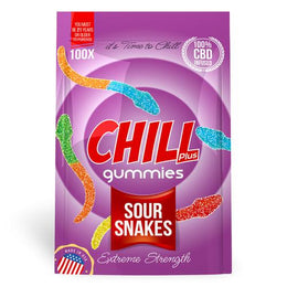 Chill Plus Gummies - CBD Infused Sour Snakes