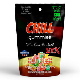 CHILL GUMMIES - CBD INFUSED SOUR FACES