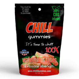 CHILL GUMMIES - CBD INFUSED WATERMELON SLICES